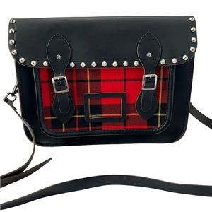 Cambridge Satchel Company plaid bag backpack tartan